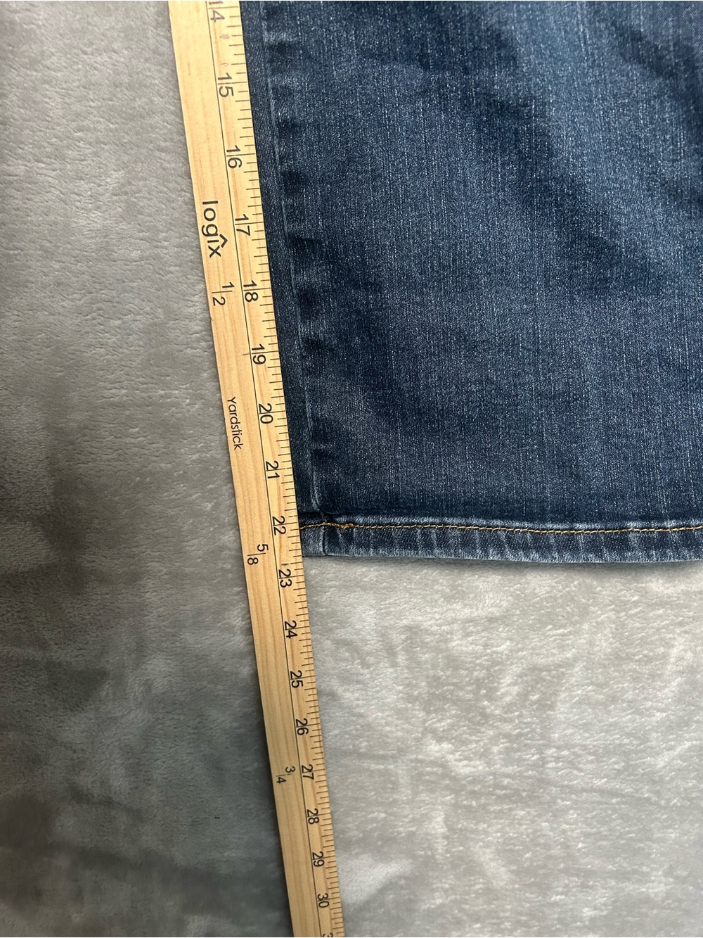 Judy Blue Wide Leg Crop Jeans Women’s 5/27 Dark Wash Denim - Picture 6 of 6